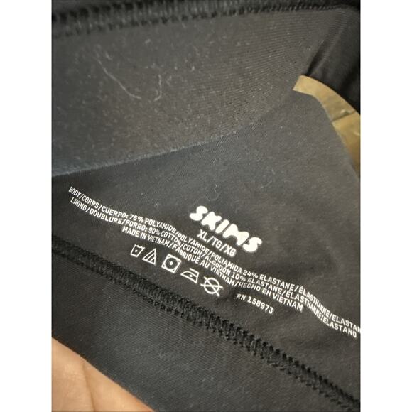 Skims Fits Everybody Scoop Bralette, Onyx, XL *See Desc* - Picture 4 of 4